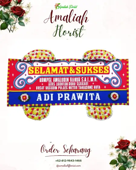 Papan Bunga Ucapan Selamat Rancamanyar